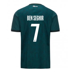 AS Monaco Eliesse Ben Seghir #7 Borta Kläder 2024-25 Kortärmad